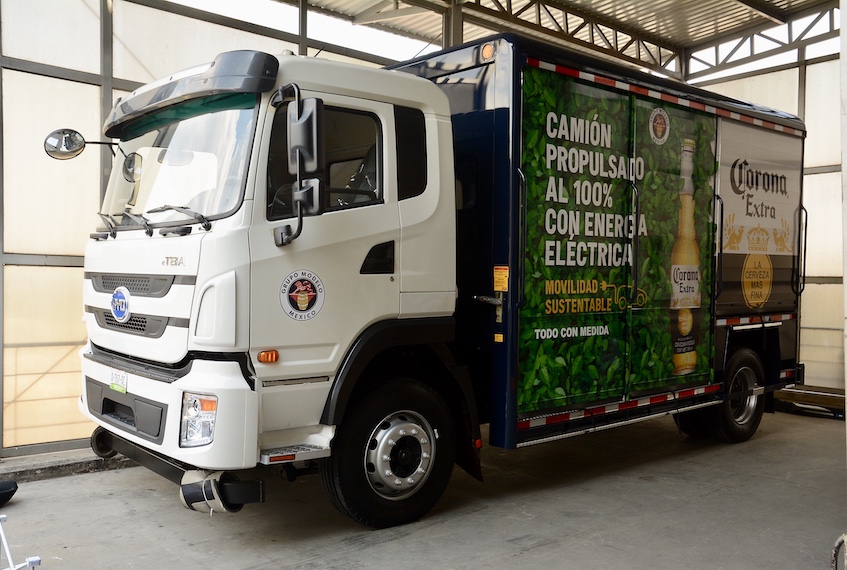 Grupo Modelo presenta primer camión de reparto 100% eléctrico - Global  Energy