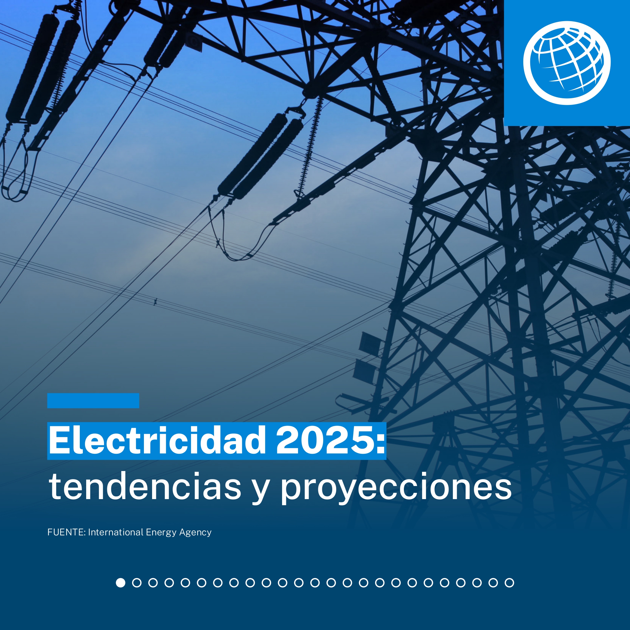 Se espera un aumento del 4% en la demanda mundial de electricidad para ...